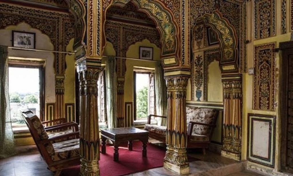فندق Narayan Niwas Castle Ramgarh Shekhawati الغرفة الصورة